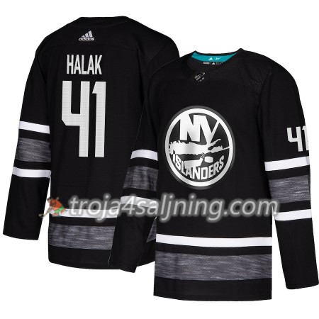 New York Islanders tröja Jaroslav Halak 41 Svart 2019 All-Star Adidas Authentic - NHL Tröjor Herr New York Islanders tröja Jaroslav Halak 41 Svart 2019 All-Star Adidas Authentic - NHL Tröjor Herr